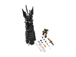 MOC The Lord of the Rings Tower of Orthanc 10237 | 2359 el. + 5 Figurek