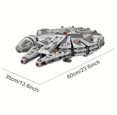 MOC Star Wars Millennium Falcon | 1329 el. + 7 Figurek