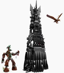 MOC The Lord of the Rings Tower of Orthanc 10237 | 2359 el. + 5 Figurek